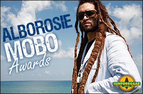 Alborosie ganha o prêmio de melhor artista de Reggae de 2011 no MOBO Awards na Escócia!