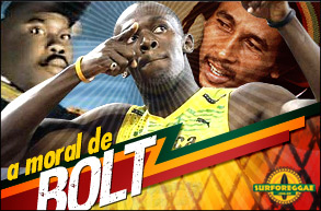 Governo jamaicano compara o velocista Usain Bolt aos grandes ícones Bob Marley e Marcus Garvey!