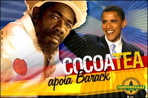 Candidato a presidência dos EUA, Barack Obama, ganha apoio de grande nome do Reggae Jamaicano! Confira!