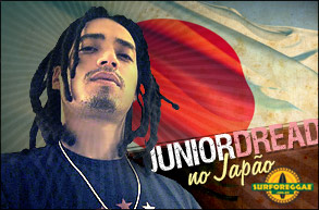 Junior Dread no Japão! Vocalista da Reggae Style fará duas apresentações em Hamamatsu! Confira!