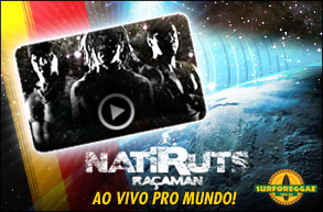 A banda Natiruts irá transmitir o primeiro show da Tour "Raçaman" ao vivo pela internet! Imperdível!