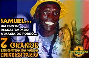 Samuel, um ponto Reggae em meio à magia do 7º Grande Encontro do Forró!