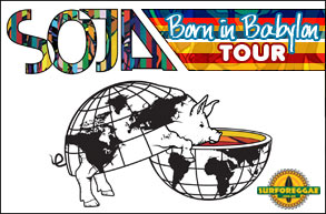 SOJA retorna ao Brasil no final do ano para sua mais nova turnê, "Born in Babylon"! Confira no Surforeggae!