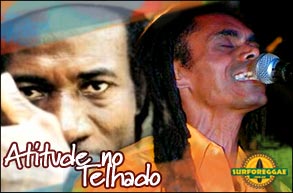 Vell Rangel e Nabby Clifford gravam programa “Atitude no Telhado” (TVE/Rede Brasil)