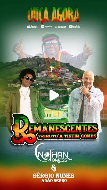 Nathan Gomes lanza "Remanescentes": single en tributo a Tintim Gomes con la participación de Sergio Nunes (Adão Negro)