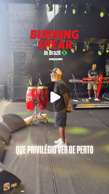 Burning Spear 在巴西:音响测试记录了国家雷鬼的历史时刻