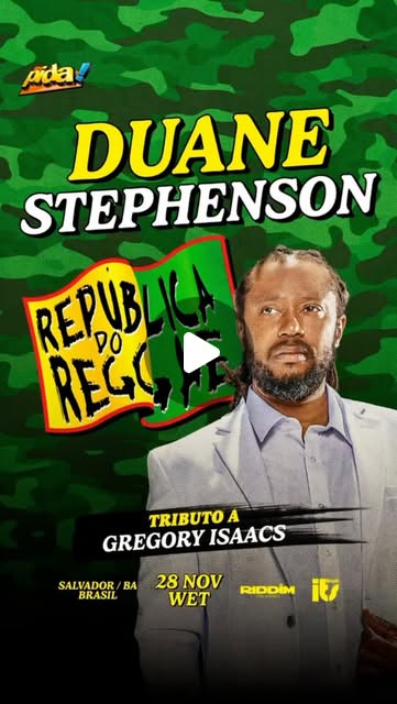 Duane Stephenson 将在 República do Reggae 献上 Gregory Isaacs 全新致敬